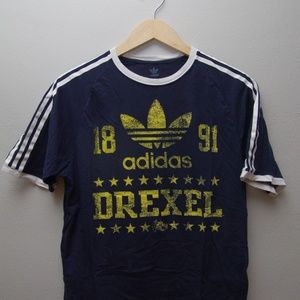 EPIC vintage-style Adidas Drexel University ringer